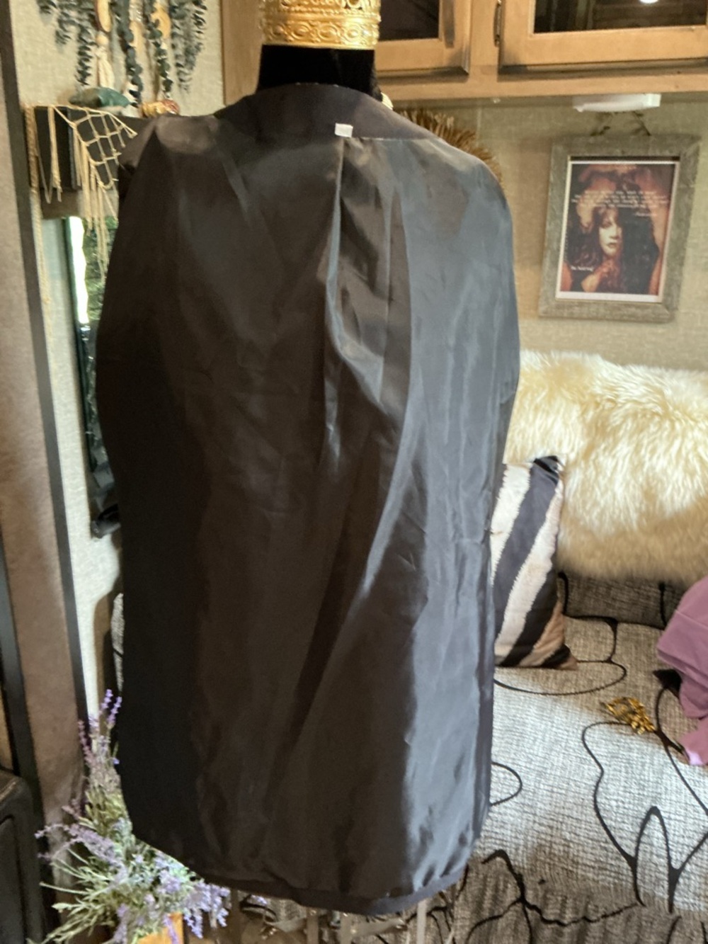 Embellished Black and Gold Pearl Beaded Jacket XXL NWOT - Picture 13 of 14